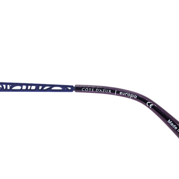 New Women's Cote D'AZURE 265 Eyeglass Frame Original Retail Price $200 - Picture 5 of 8